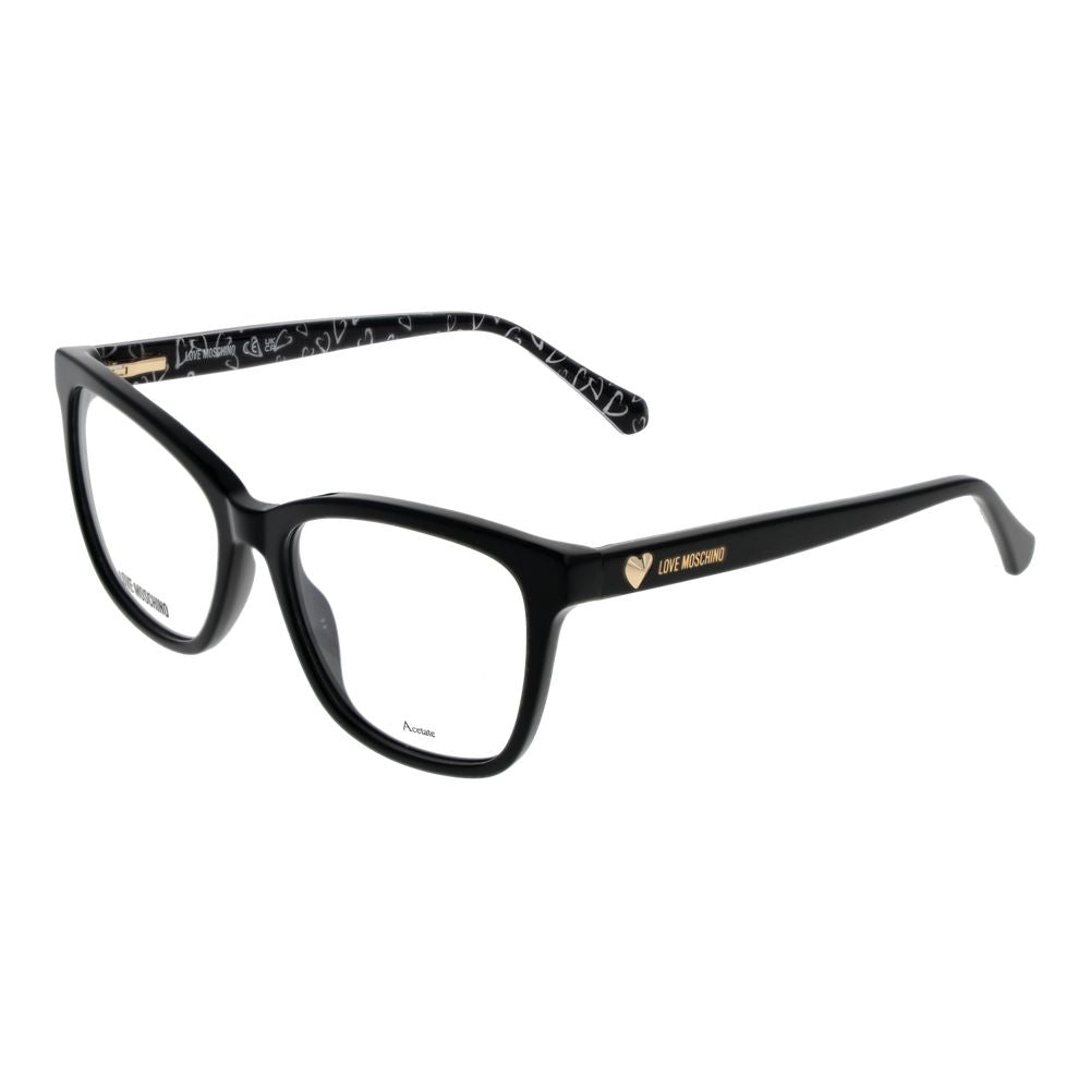 Love Moschino Women’s Optical Glasses – Black Butterfly Frame