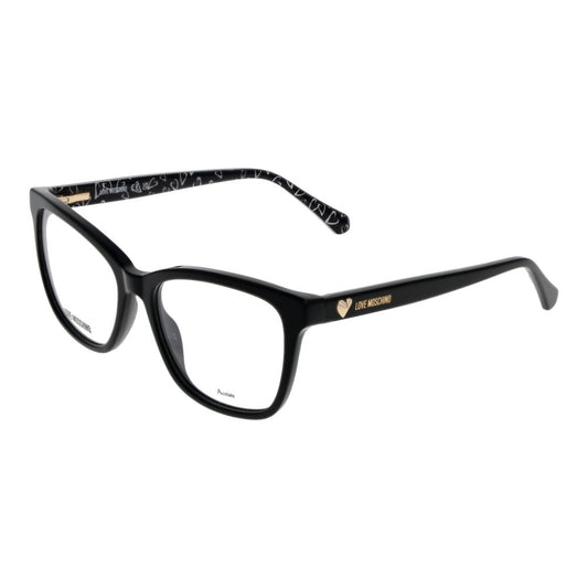 Love Moschino Women’s Optical Glasses – Black Butterfly Frame