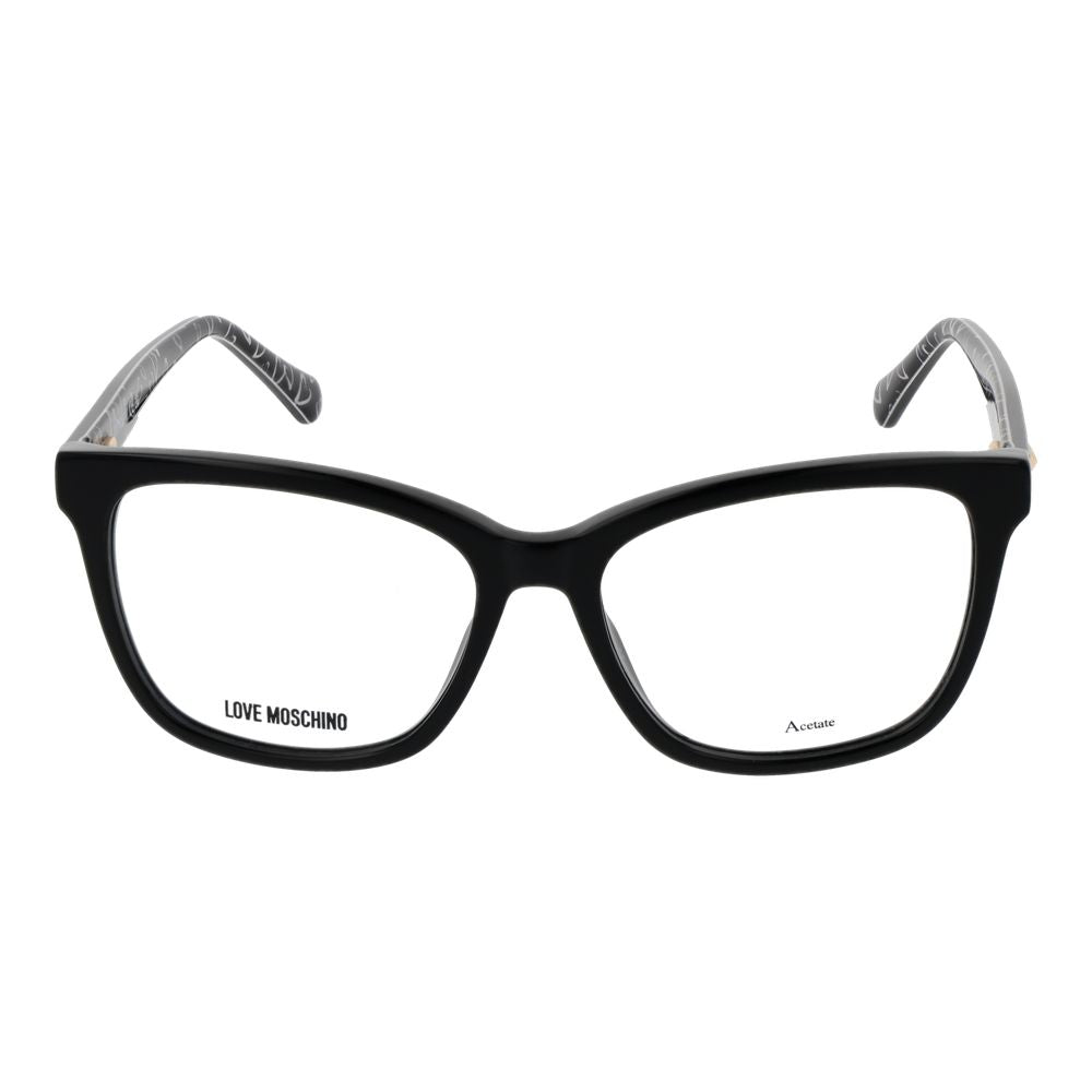 Love Moschino Women’s Optical Glasses – Black Butterfly Frame