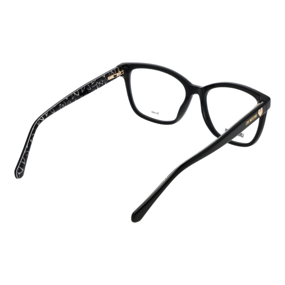 Love Moschino Women’s Optical Glasses – Black Butterfly Frame