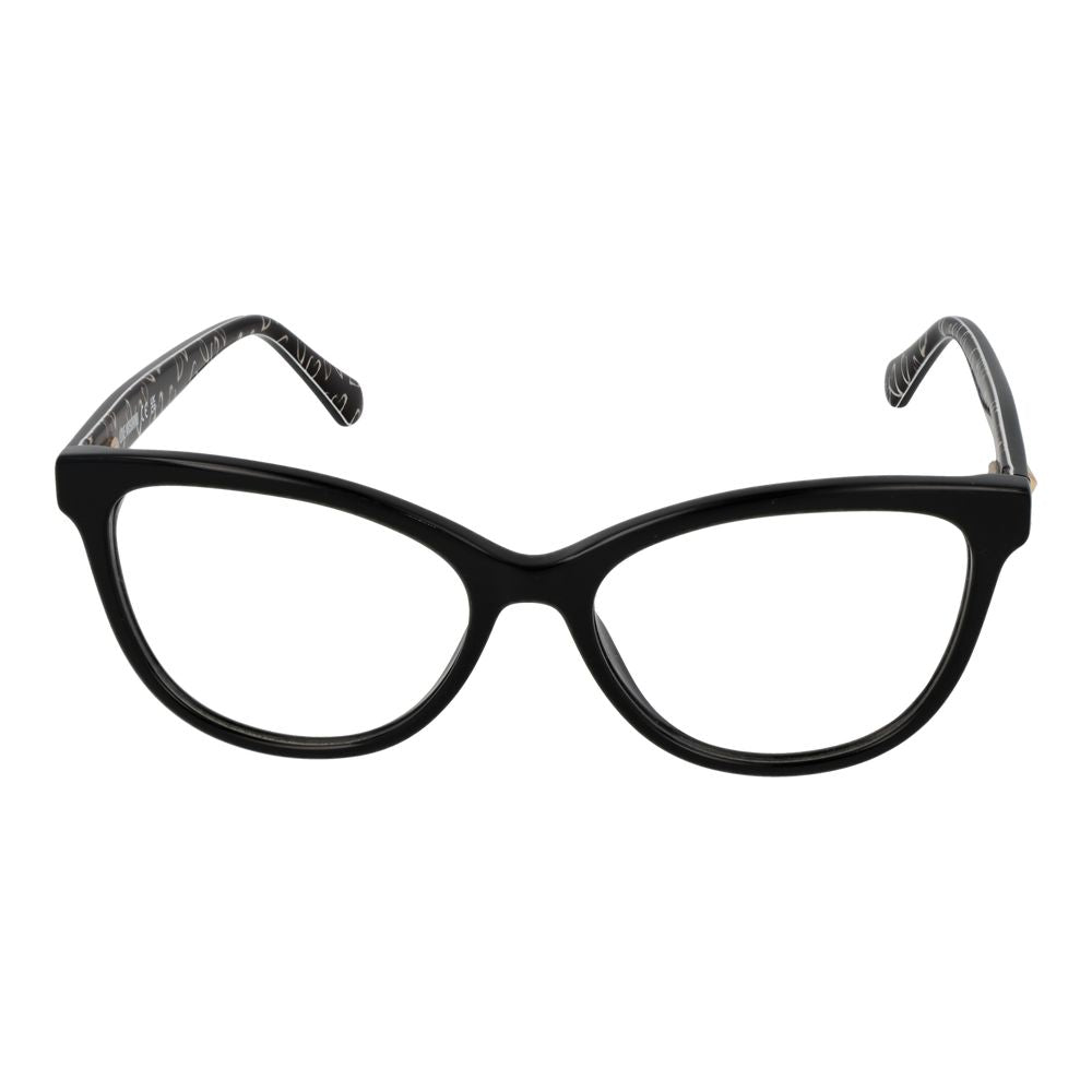 Love Moschino Women's Black Acetate Optical Glasses – Cat Eye