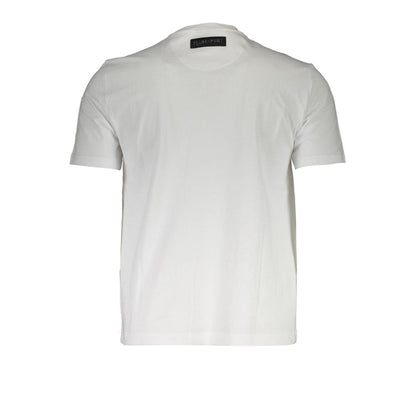 Plein Sport White Cotton T-Shirt - Stylish Comfort