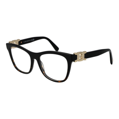 Tod's Women's Black Acetate Glasses – Square Full-Rim Frames