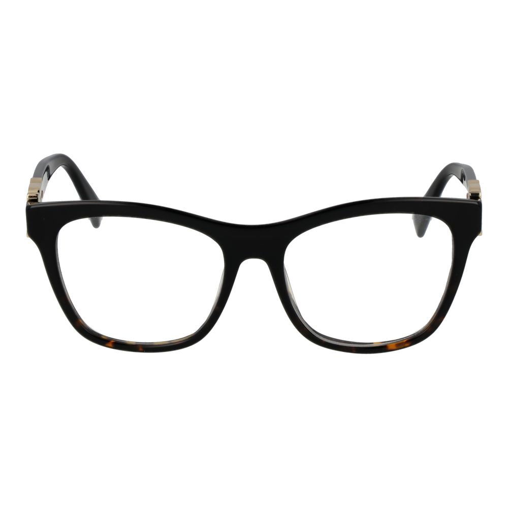 Tod's Women's Black Acetate Glasses – Square Full-Rim Frames