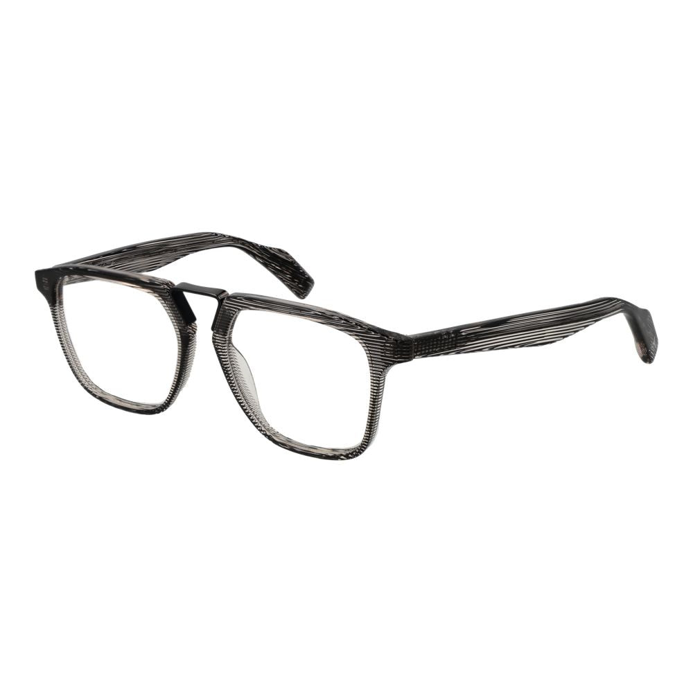 Yohji Yamamoto Men’s Optical Glasses – Black Square Frames