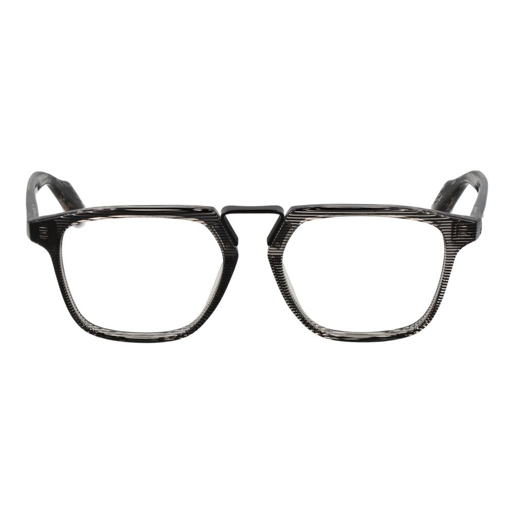 Yohji Yamamoto Men’s Optical Glasses – Black Square Frames