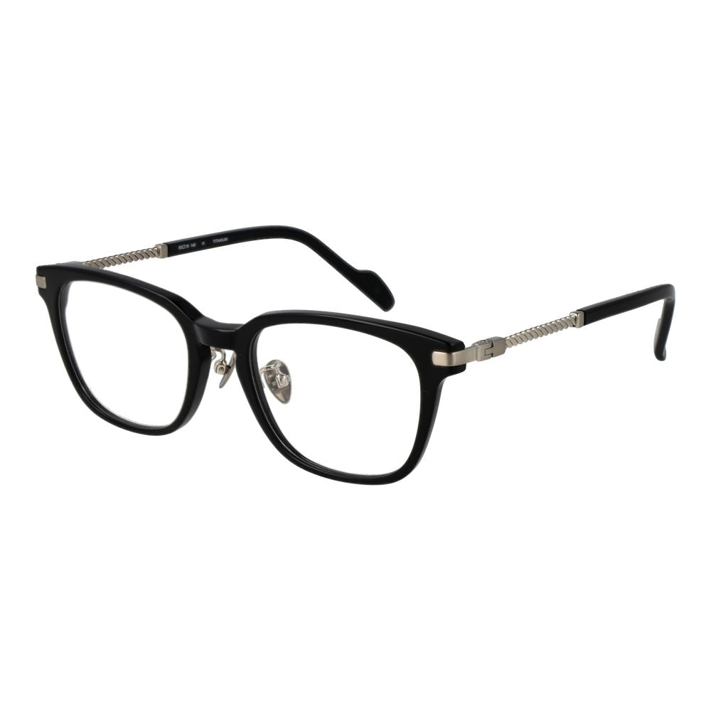 Yohji Yamamoto Unisex Optical Glasses – Black Square Frame, 50mm