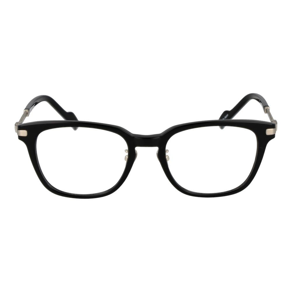 Yohji Yamamoto Unisex Optical Glasses – Black Square Frame, 50mm
