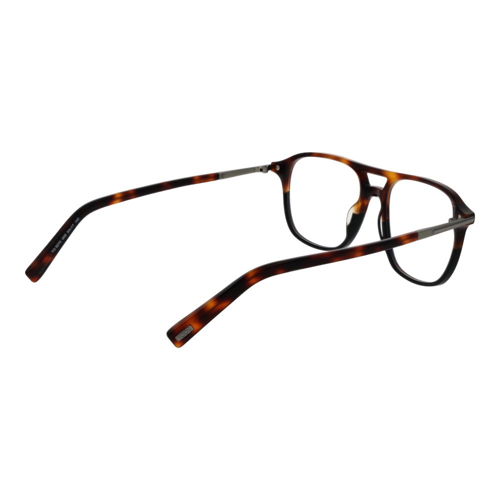 Tod's Men's Brown Acetate Glasses – Full-Rim Frame, 53mm