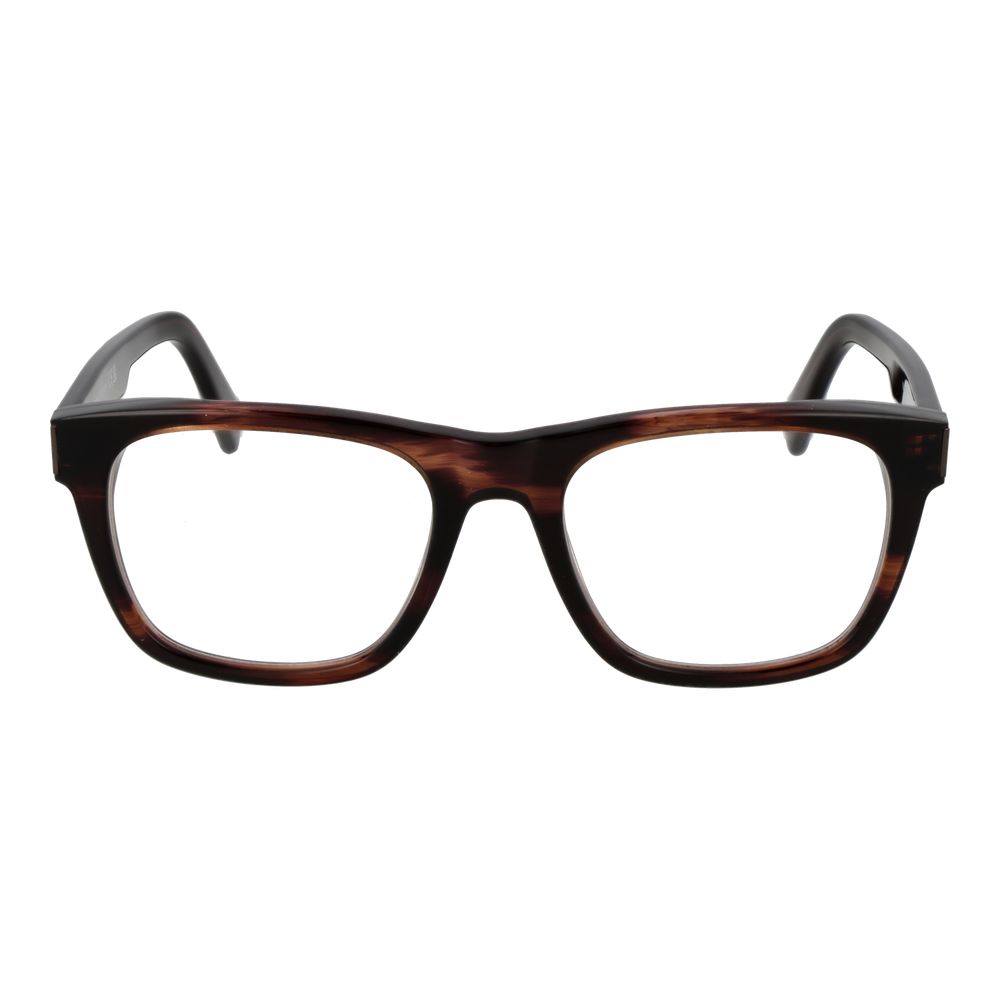 Tod's Men’s Optical Glasses – Brown Square Frame, 53mm