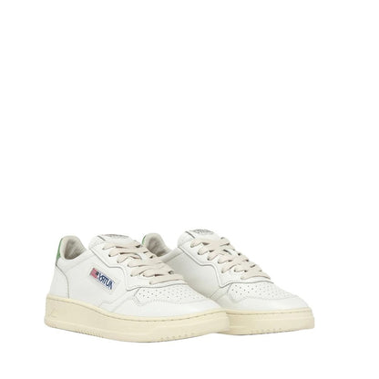 Autry White Leather Low Top Sneakers for Women