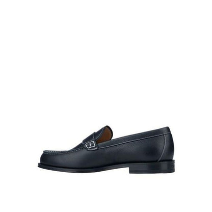 Dior Black Calfskin Slip-On Loafers for Men