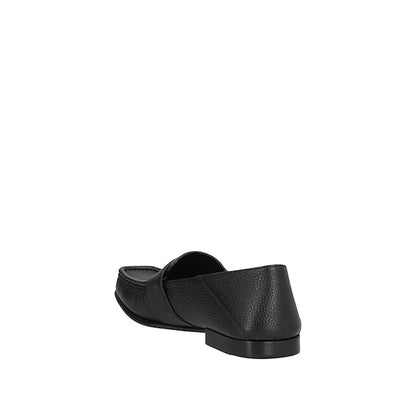 Fendi Black Calfskin Slip-On Loafers for Men