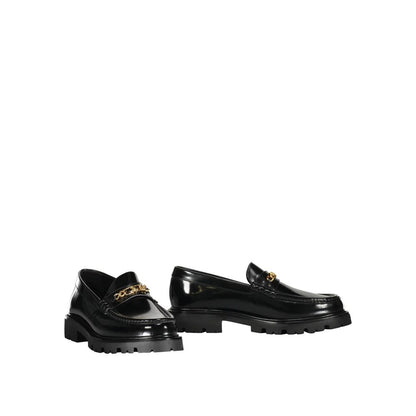 Celine Black Calfskin Slip-On Loafers for Men