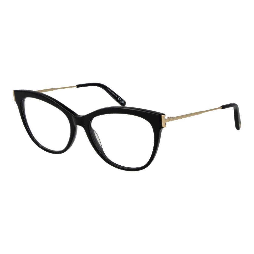 Tod's Women’s Optical Glasses – Black Full-Rim Cat Eye Frame, 54mm