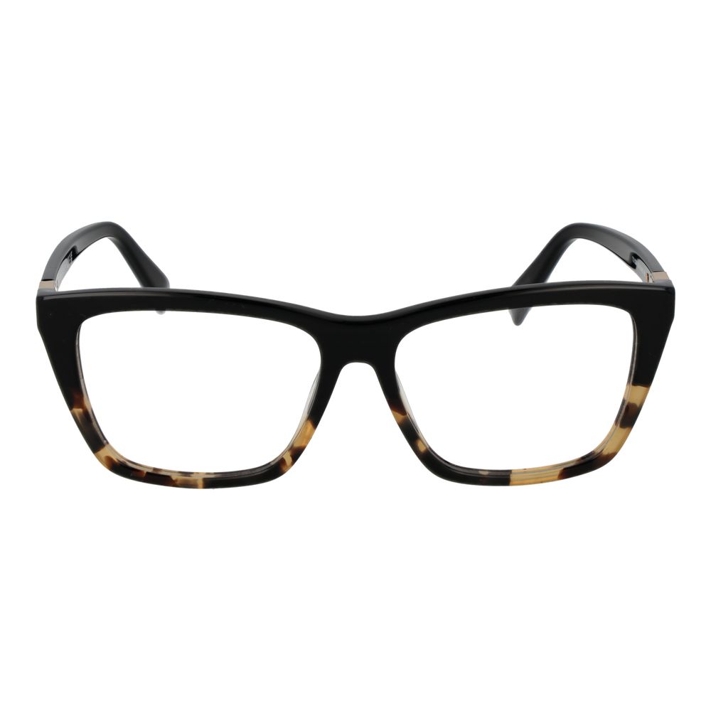 Tod's Women's Black Acetate Glasses – Square Full-Rim Frames