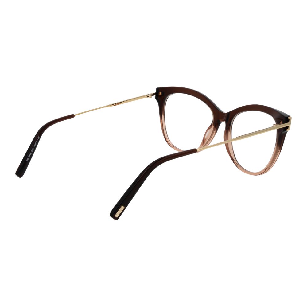 Tod's Women's Optical Glasses – Brown Cat Eye Frame, 54mm