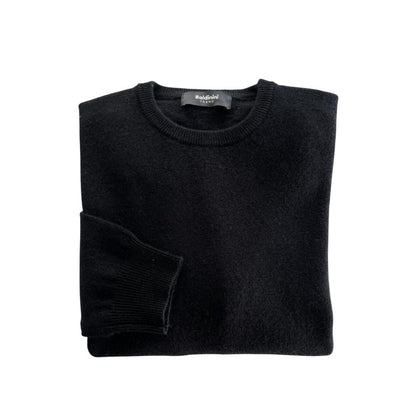 Baldinini Trend Black Cashmere Sweater