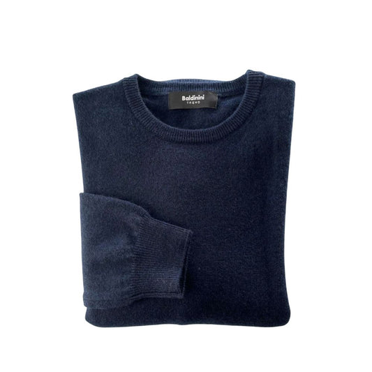 Baldinini Trend Blue Cashmere Men's Sweater