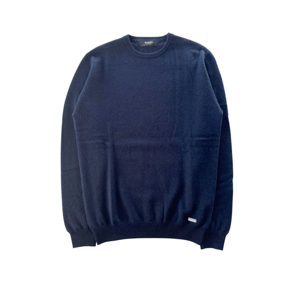 Baldinini Trend Blue Cashmere Men's Sweater