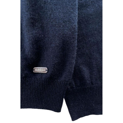 Baldinini Trend Blue Cashmere Men's Sweater
