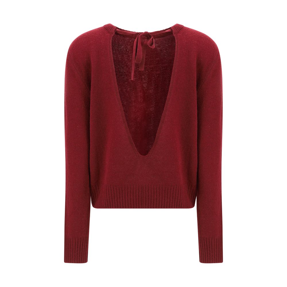Marni Bordeaux Cashmere Sweater