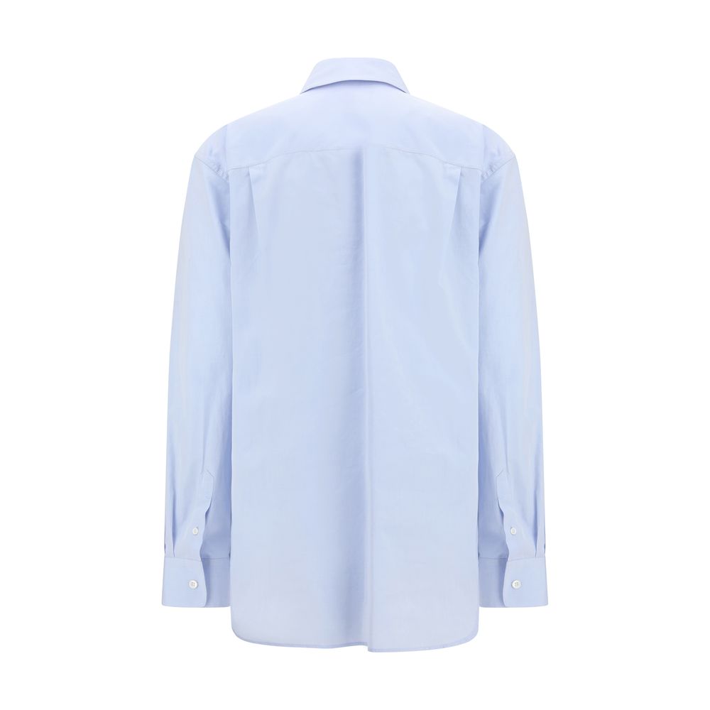 The Metis Shirt by The Row - Light Blue Cotton Elegance