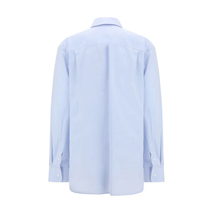 The Metis Shirt by The Row - Light Blue Cotton Elegance