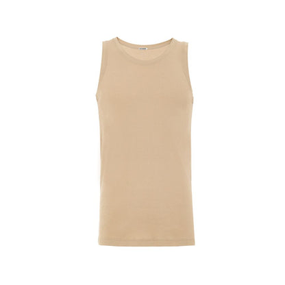 Jil Sander Beige Cotton Sleeveless Jacket