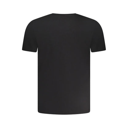 Aeronautica Militare Black Cotton T-Shirt