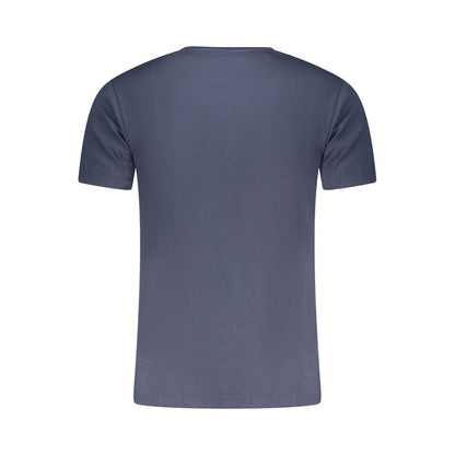 Aeronautica Militare Blue Cotton Men's T-Shirt