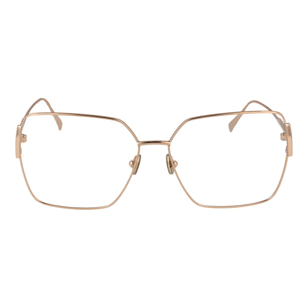 Tod's Women's Optical Glasses – Gold Square Frame, 56mm