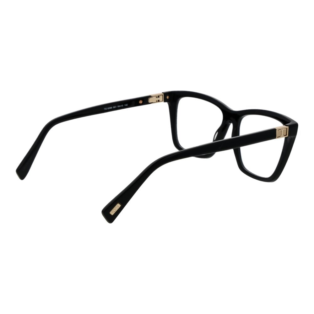 Tod's Women's Optical Glasses – Black Full-Rim Square Frames, 55mm