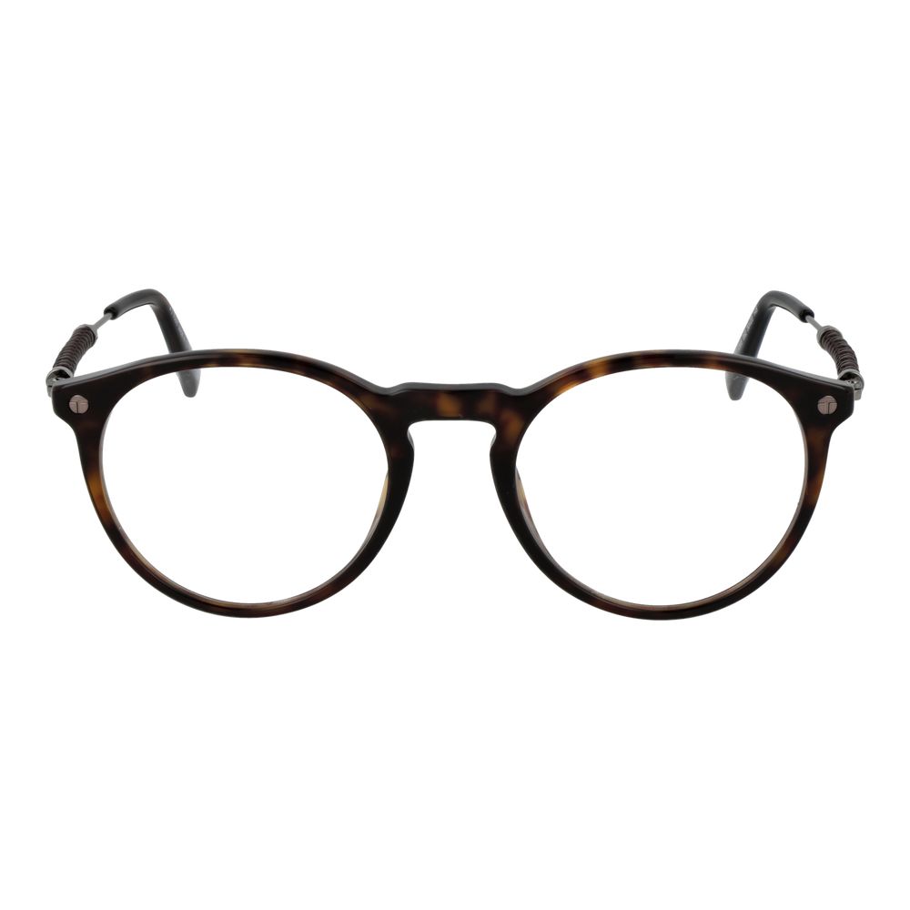 Tod's Men’s Optical Glasses – Brown Round Frame, 50mm