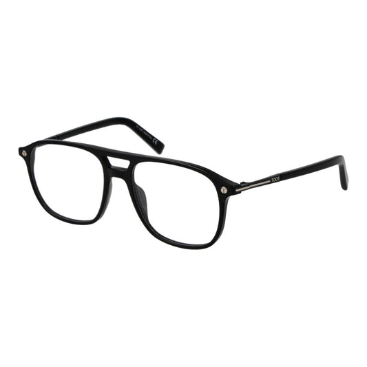 Tod's Men's Optical Glasses – Black Full-Rim Frames, 53mm