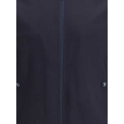 Thom Browne Blue Wool Bomber