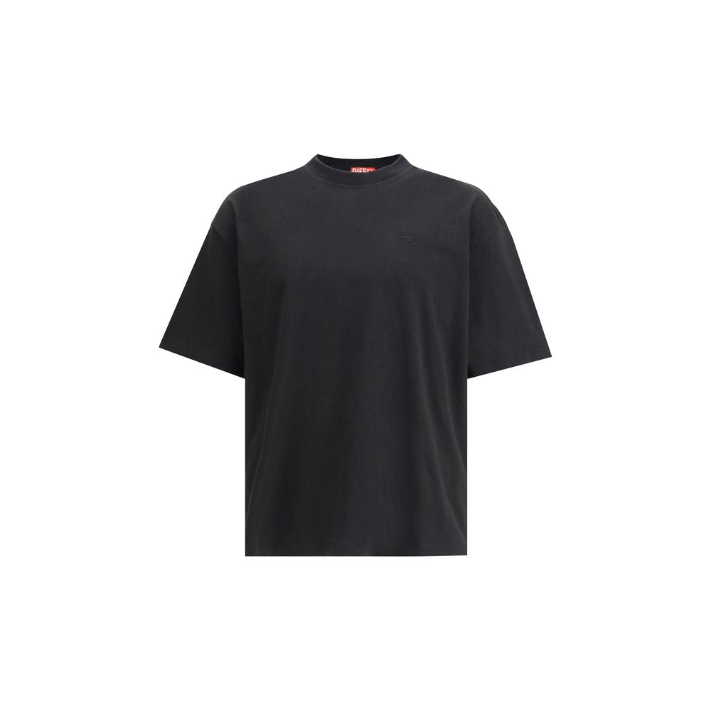 Diesel T-Boggy-Megoval-D Black Cotton T-Shirt