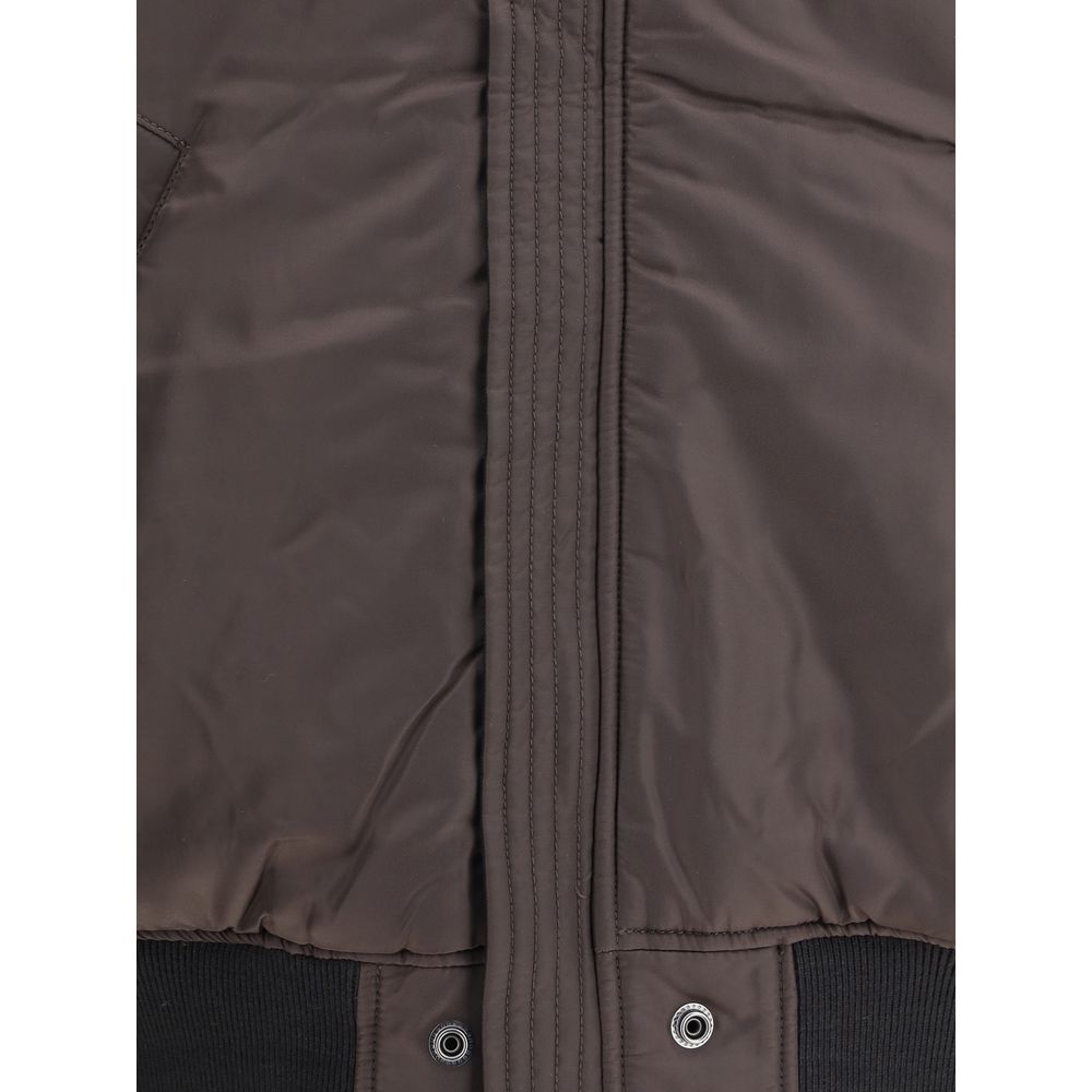 Diesel Black & Brown Reversible J-Held Bomber Jacket