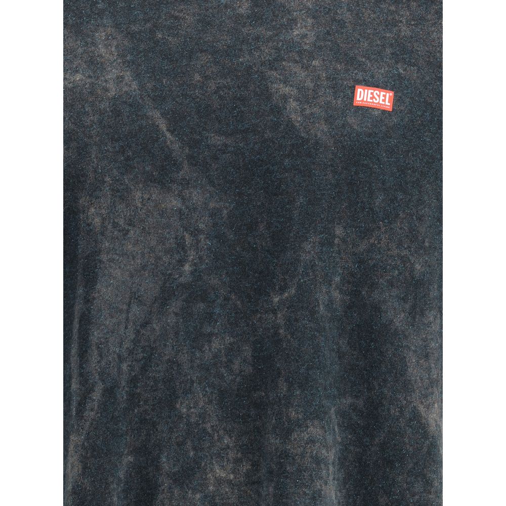 Diesel T-Boxt-T4 Black Cotton T-Shirt