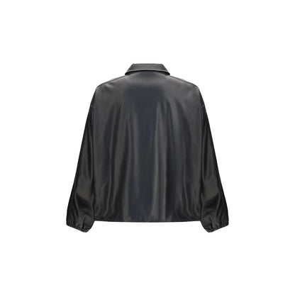 Diesel J-Ake Black Polyester Biker Jacket