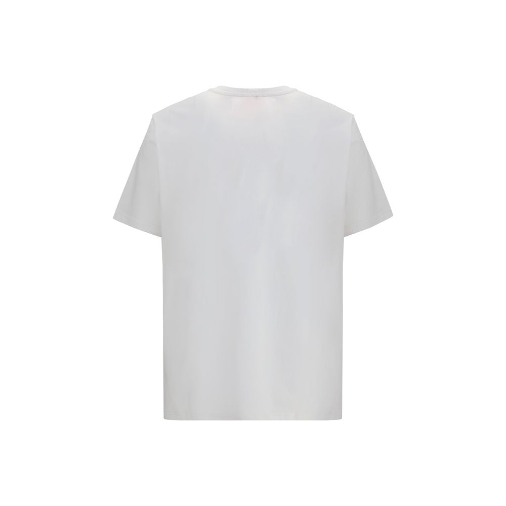 Diesel T-Adjust-T3 White Cotton T-Shirt