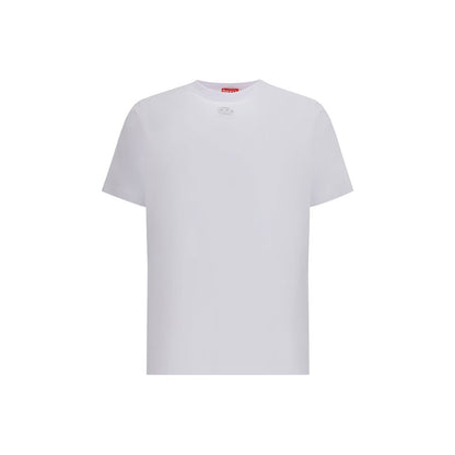 Diesel t-adjust-marey White Cotton T-Shirt