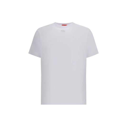 Diesel t-adjust-marey White Cotton T-Shirt