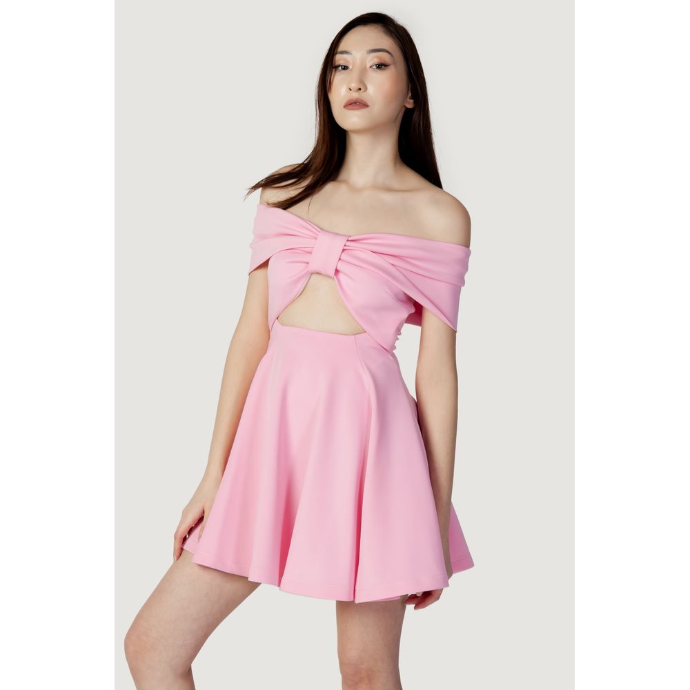 Aniye By Pink Sienna Off Shoulder Mini Dress