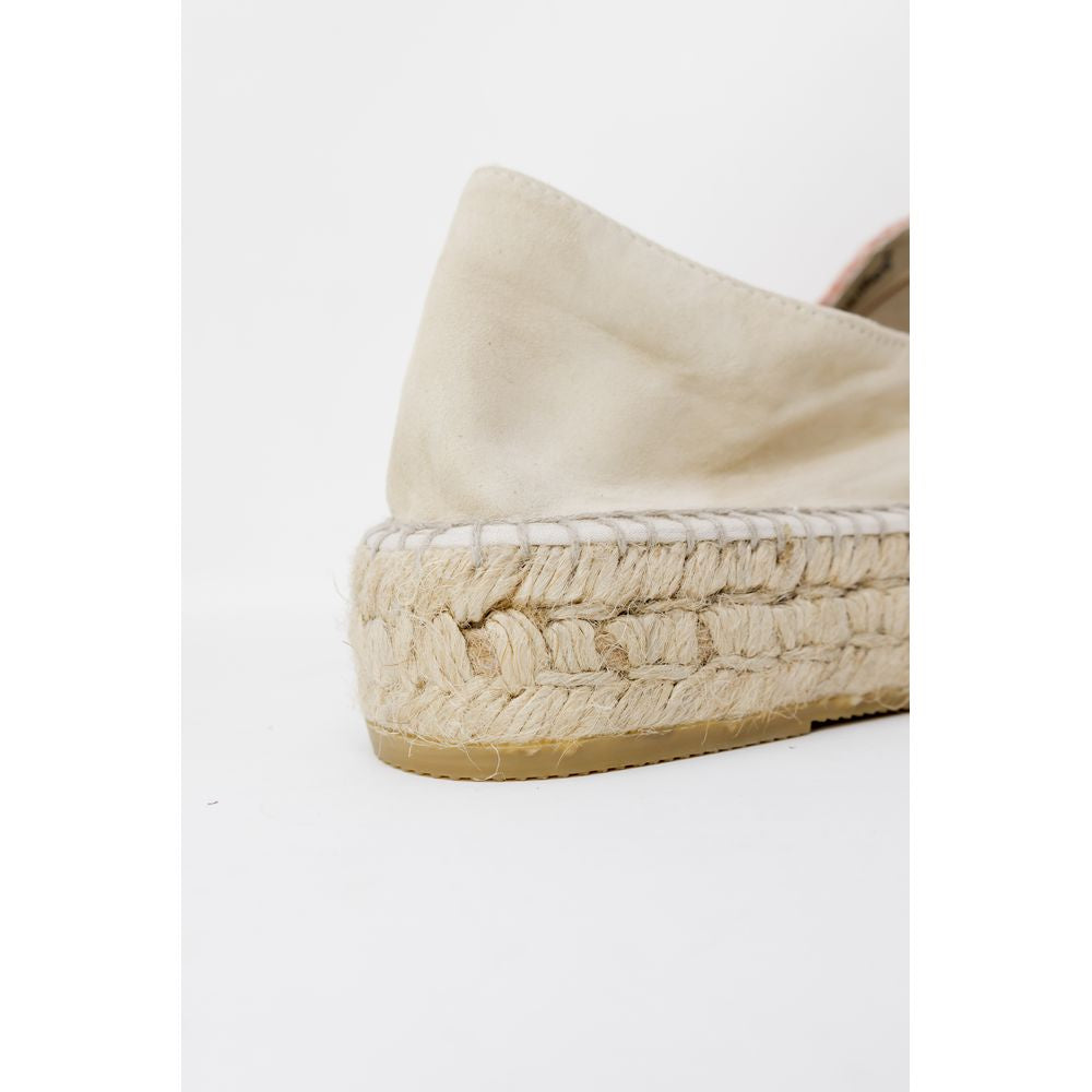 DOMMY RAFIA ESPADRILLES Multicolor Linen Platform Pumps