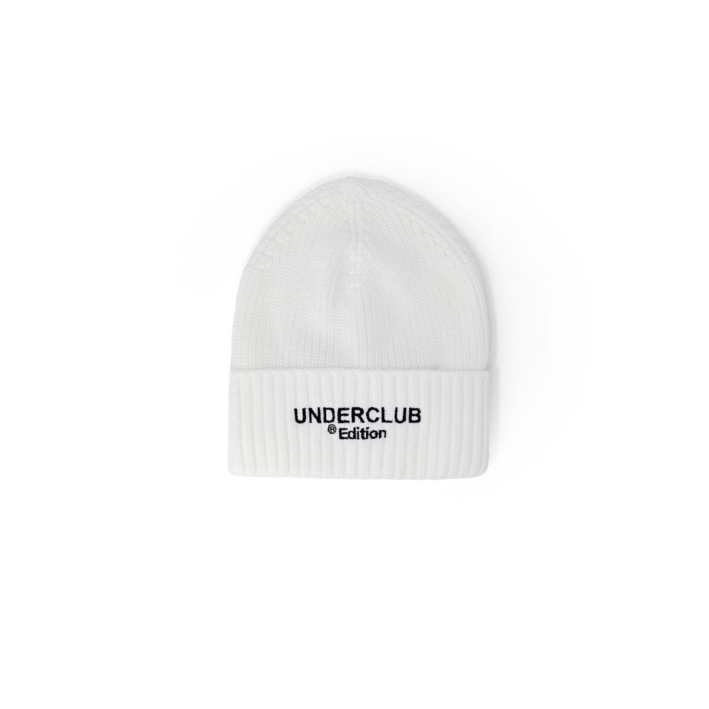 Underclub White Cotton Cap - Stylish Baseball Hat for Winter