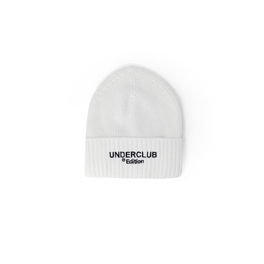 Underclub White Cotton Cap - Stylish Baseball Hat for Winter