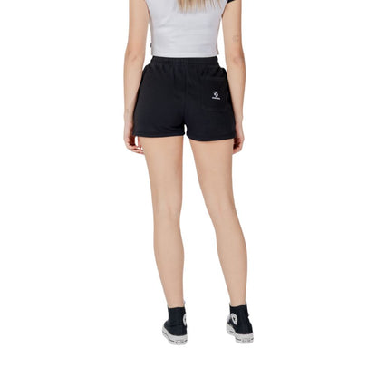 Converse STAR CHEVRON SHORT Black Cotton Bermuda Shorts