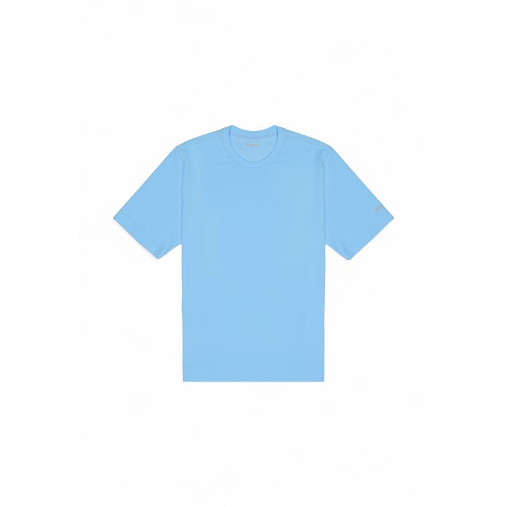 People Of Shibuya Blue Polyamide Sportswear T-Shirt for Men