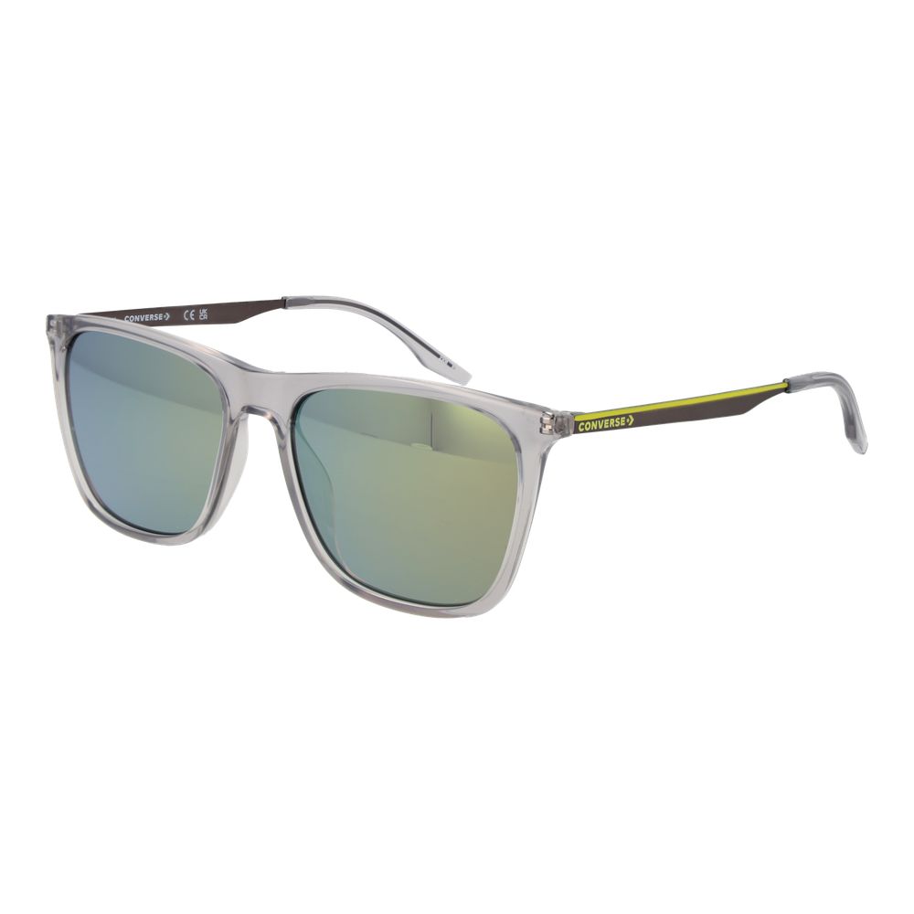 Converse Men’s Sunglasses – Grey Metal Frame, Mirrored Lenses